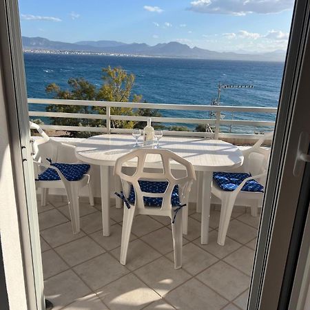 Atlas Apartment With Private Beach And Seaview Blue Λουτράκι Εξωτερικό φωτογραφία